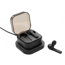 earplugs and charger TWS bluetooth ABS black