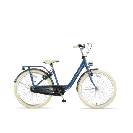 Tuana 26 Inch Girls 3SP Rim Brakes Ocean blue-Altec