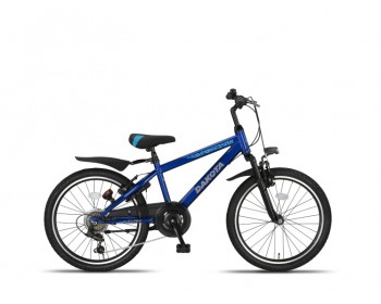 Dakota MTB 22 Inch Boys 7SP Rim Brakes Navy-Altec Dakota MTB 22 Inch Boys 7SP Rim Brakes Navy-Altec