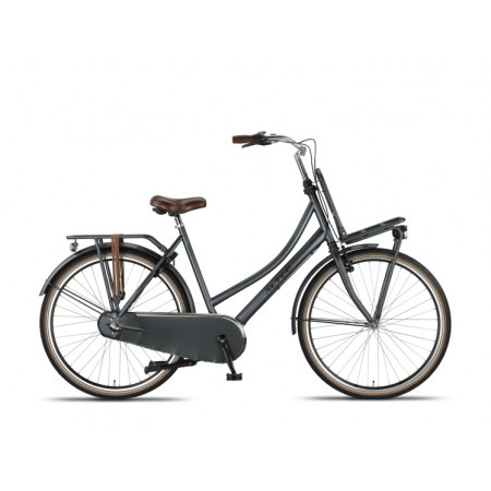 Dutch 28 Inch 57 cm Women 3SP Coaster Brake Dark Grey-Altec