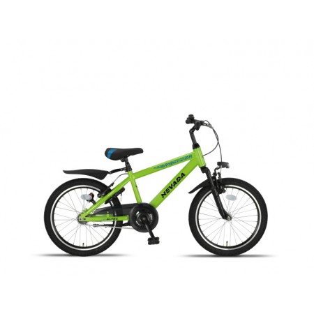 Nevada 20 Inch Boys Rim Brakes Neon Green-Altec
