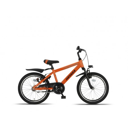 Nevada 20 Inch Boys Rim Brakes Neon Orange-Altec