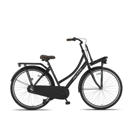 Nostalgia 28 Inch 53 cm Women 3SP Coaster Brake Matte black-Altec