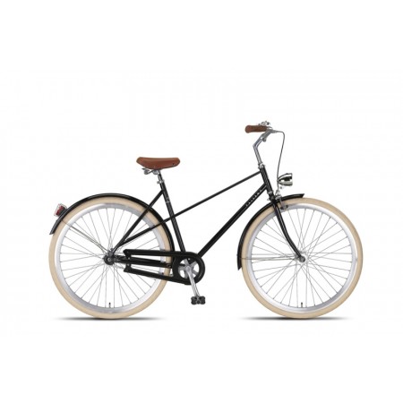 Palermo 28 Inch 52 cm Women Coaster Brake Black-Altec