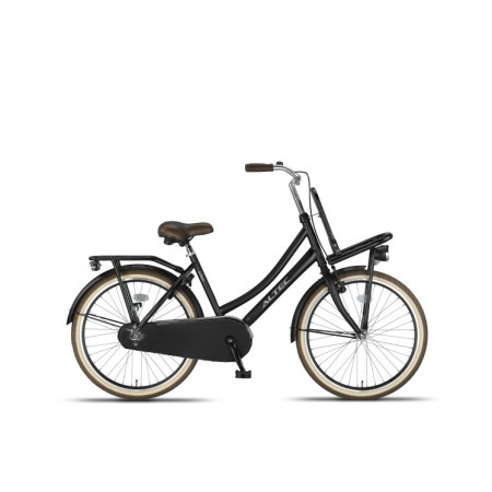 Urban 24 Inch Girls Coaster Brake Matte black-Altec