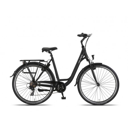 Verona 28 Inch 52 cm Women 7SP Rim Brakes Matte black-Altec