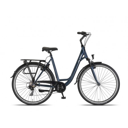 Verona 28 Inch 56 cm Women 7SP Rim Brakes Petrol Blue-Altec