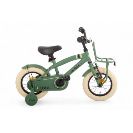 2Cool 12 Inch Boys Coaster Brake Green-AMIGO