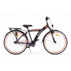 Roady 26 Inch Boys Coaster Brake Black/Orange-AMIGO
