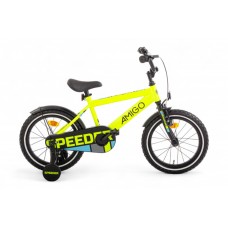 Speeder 16 Inch Boys Coaster Brake Yellow/Black-AMIGO