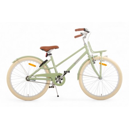 Urban Aluminium Frame 24 Inch Girls Coaster Brake Green-AMIGO