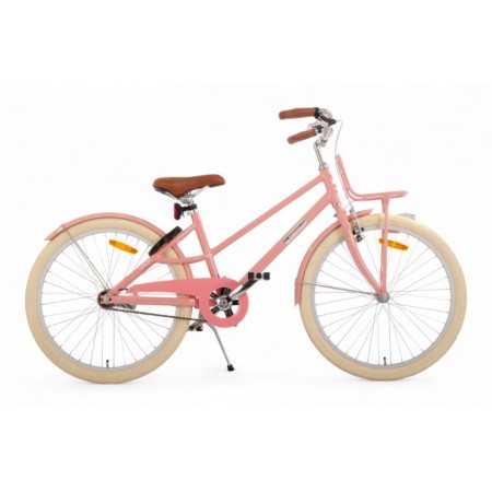 Urban Aluminium Frame 24 Inch Girls Coaster Brake Salmon-AMIGO