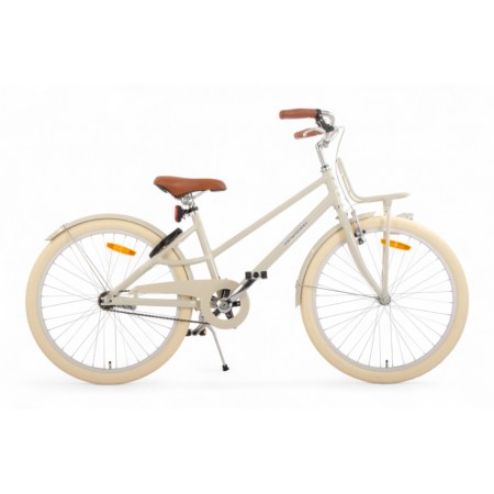 Urban Aluminium Frame 24 Inch Girls Coaster Brake Sand-colored-AMIGO