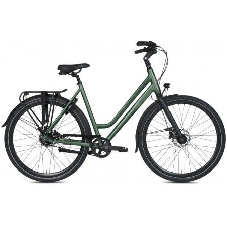 Voyager Belt 28 Inch 58 cm Women 8SP Hydraulic Disc Brake Dark Green-BSP