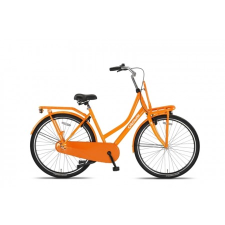 Holland 28 Inch 53 cm Women Coaster Brake Orange-Crown