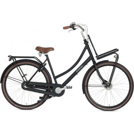 Daily Dutch Prestige 28 Inch 47 cm Women 3SP Coaster Brake Matte black-Popal