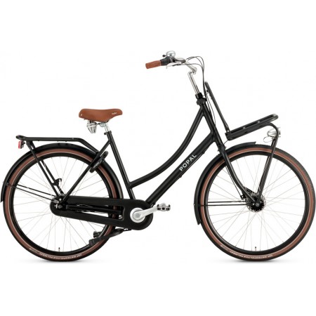 Daily Dutch Prestige 28 Inch 47 cm Women 7SP Roller brakes Matte black-Popal