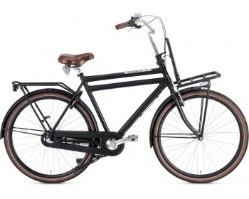 Daily Dutch Prestige 28 Inch 61 cm Men 3SP Coaster Brake Matte black-Popal