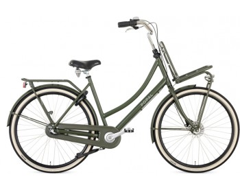 Daily Dutch Prestige 28 Inch 59 cm Women 3SP Coaster Brake Army Green-Popal