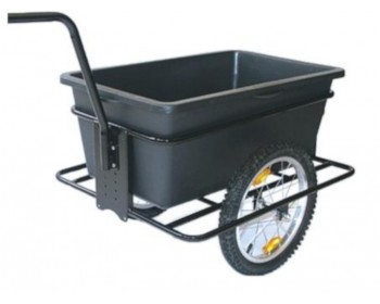 Big Boy Fietskar met Zadelpenbevestiging 16 Inch Unisex Black-Roland Big Boy Fietskar met Zadelpenbevestiging 16 Inch Unisex Black-Roland