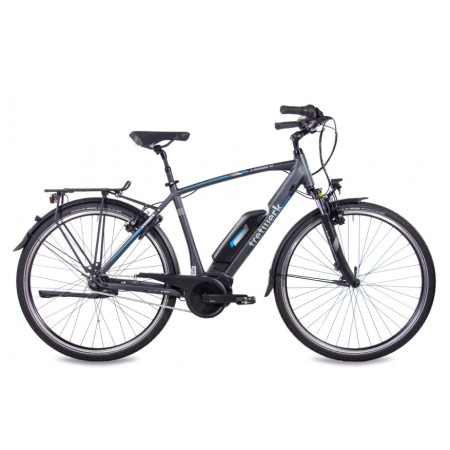 E-Rounder N7 28 Inch 53 cm Men 7SP Rim Brakes Grey-Tretwerk