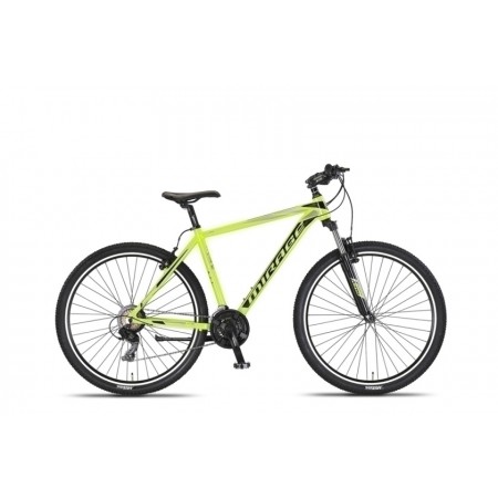 Mirage Oversized MTB 29 Inch 50 cm Unisex 21SP Rim Brakes Lime/Black-Umit