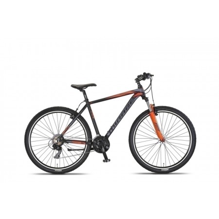 Mirage Oversized MTB 29 Inch 50 cm Unisex 21SP Rim Brakes Black/Orange-Umit