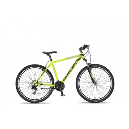 Mirage Oversized MTB 27.5 Inch 50 cm Unisex 21SP Rim Brakes Lime/Black-Umit